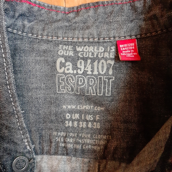 😯 SALE Esprit denim dress - Picture 2 of 4